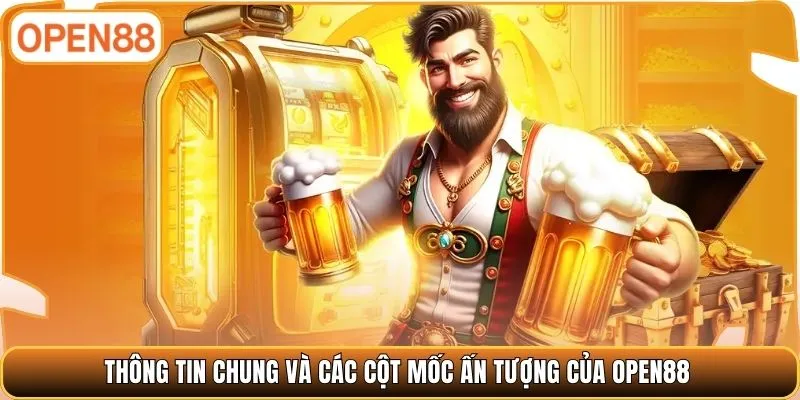 Thông tin chung và các cột mốc ấn tượng của OPEN88